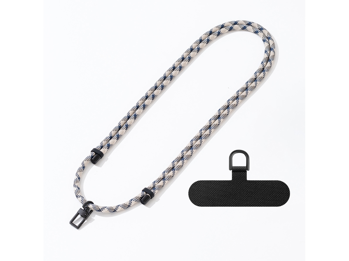 Cordão Para Celular Qu, Tiracolo, Ajustável, Retrátil, Para Pendurar No Pescoço, Comprimento Ajustável, Pode Ser Usado Nas Costas, Corda De Poliéster
