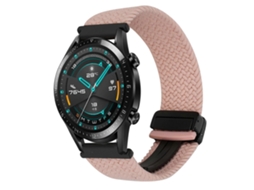 Pulseira Trançada Com Fecho Magnético Para Huawei Watch Gt 2 42mm 20mm