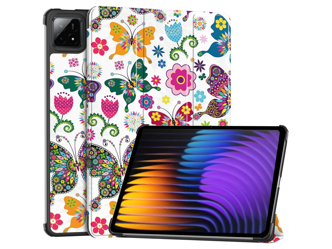 Capa Para Xiaomi Pad 7s Pro (12.5")2025 Borboleta Cuich
