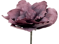 Planta Artificial EUROPALMS Giant Flower (Roxo - 80 cm)
