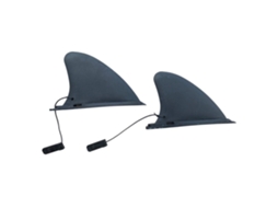 Barbatanas Click For Diamond Air Pocket Boards Transparente 4.5Fanatic