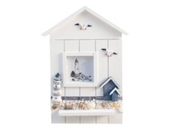 Porta chaves em Estilo Mediterrâneo, um Complemento Funcional para Qualquer Decoração. Armário de Madeira Chaves, Montado na Parede BRILVIBERA