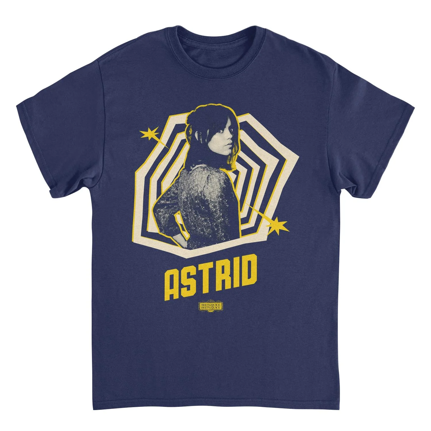 Rockinstone Beetlejuice Astrid Pose Transparent T-shirt Size:xxxl