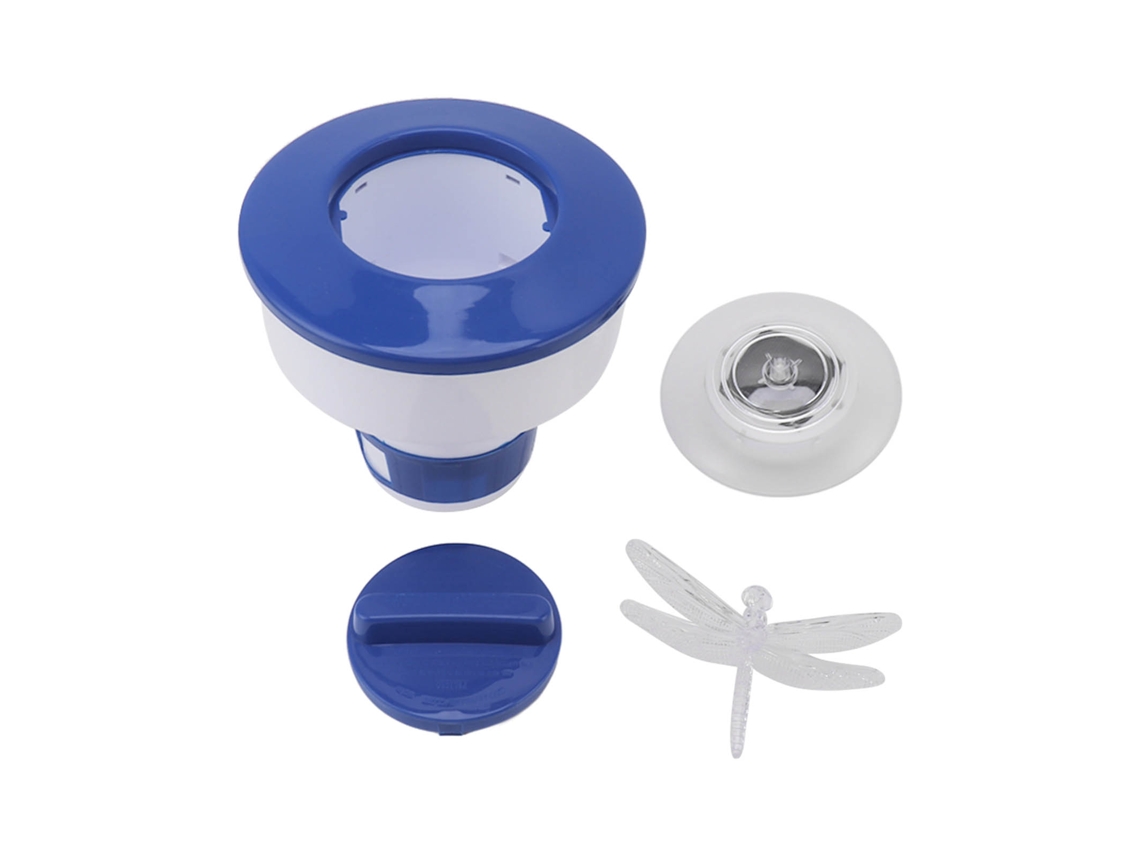 Dispenser Químico Flutuante Ajustável Para Piscinas Pequenas