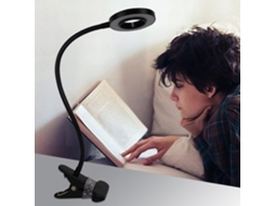 Lâmpada de Mesa Clip on Usb, Braço Flexível, Leitura, Maquiagem, Tatuagem | S/MARCA