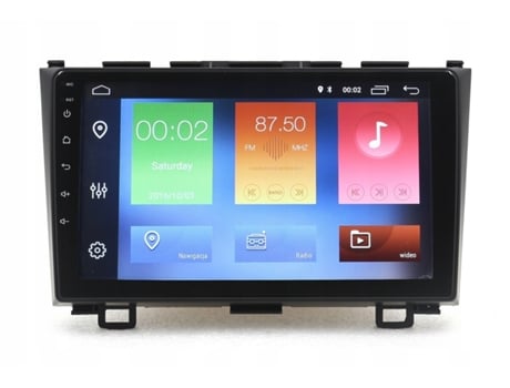 Sistema de navegação de rádio Honda Crv 2006 dos Gps 2012 Android Auw