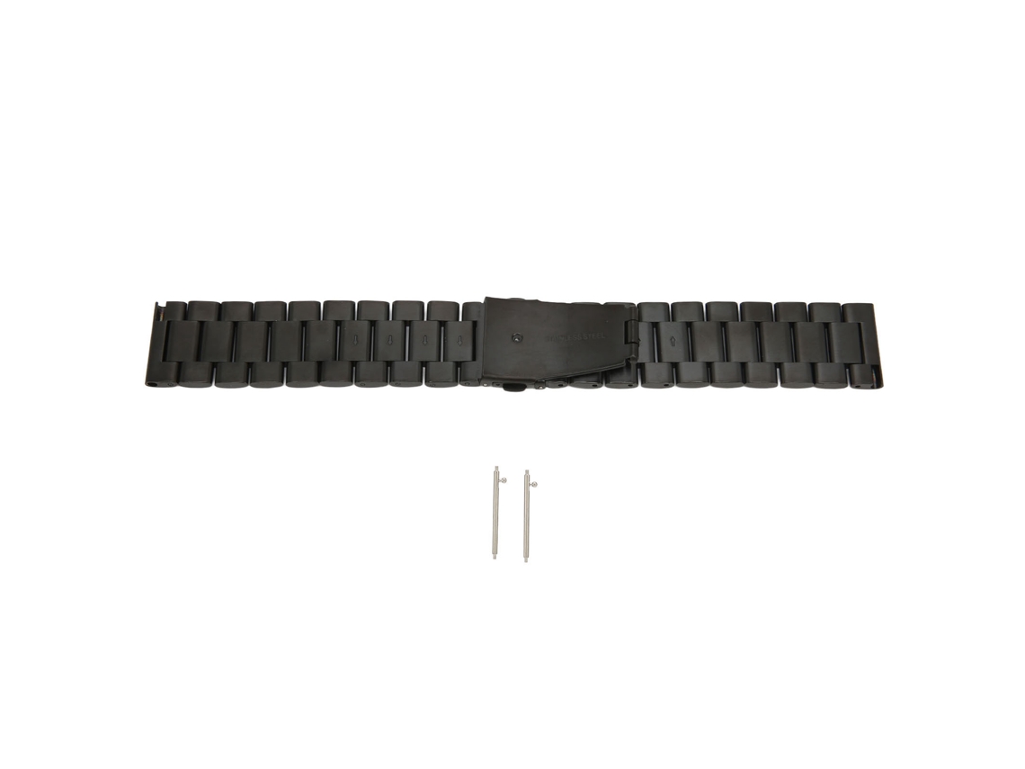 Rebe-cinto De Relógio De Aço De 22mm Para Huawei Gt 3 Preto