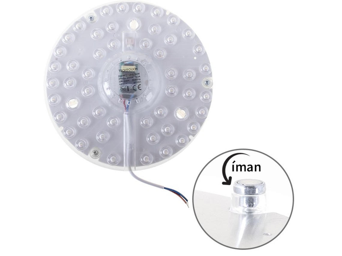 Módulo Led Surf Redondo 24W D.18Cm 4000K FERRIMEX
