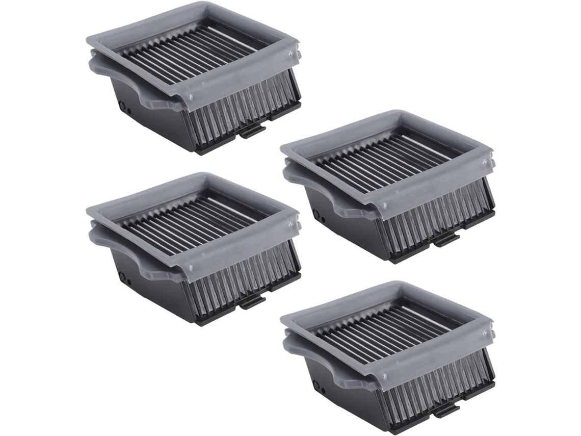 Conjunto De 4 Filtros Para Aspirador Pó, Fabricados Em Material Abs