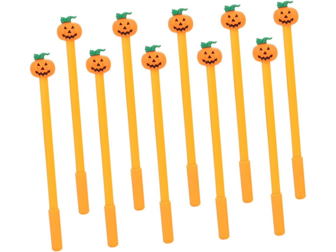 Gadpiparty Conjunto De 10 Canetas Gel Com Desenho Abóbora Para O