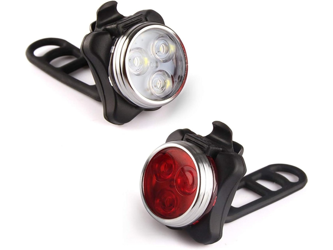 Lurelia Acessório Bicicleta Recarregável Usb 650 Mah, Silicone