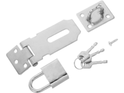 Conjunto de corrente de aço inoxidável de 3 polos com cruz de ferro eletrolítico