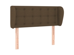 Headboard, Headboards Vidaxl Marrom Tecido (83 X 23 X 78/88 Cm)