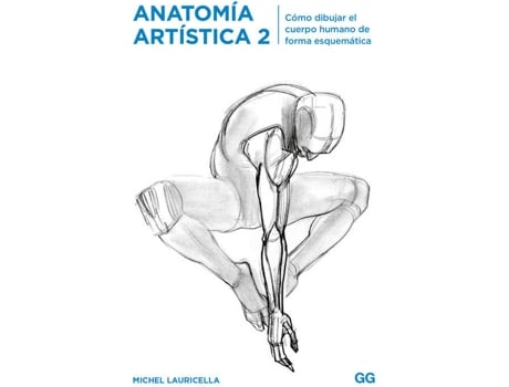 Livro Anatomía Artística 2 de Michel Lauricella