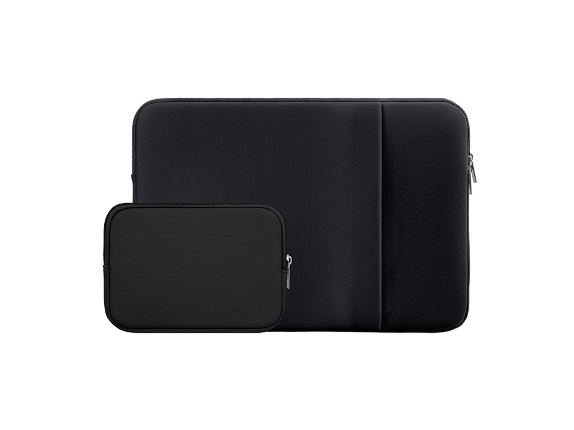 Bolsa Portátil Para Portátil , 15.6 Polegadas, Com Bolso Frontal E Bolsa Para Acessórios Preto