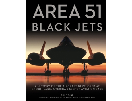 Livro area 51 - black jets de bill yenne (inglês)