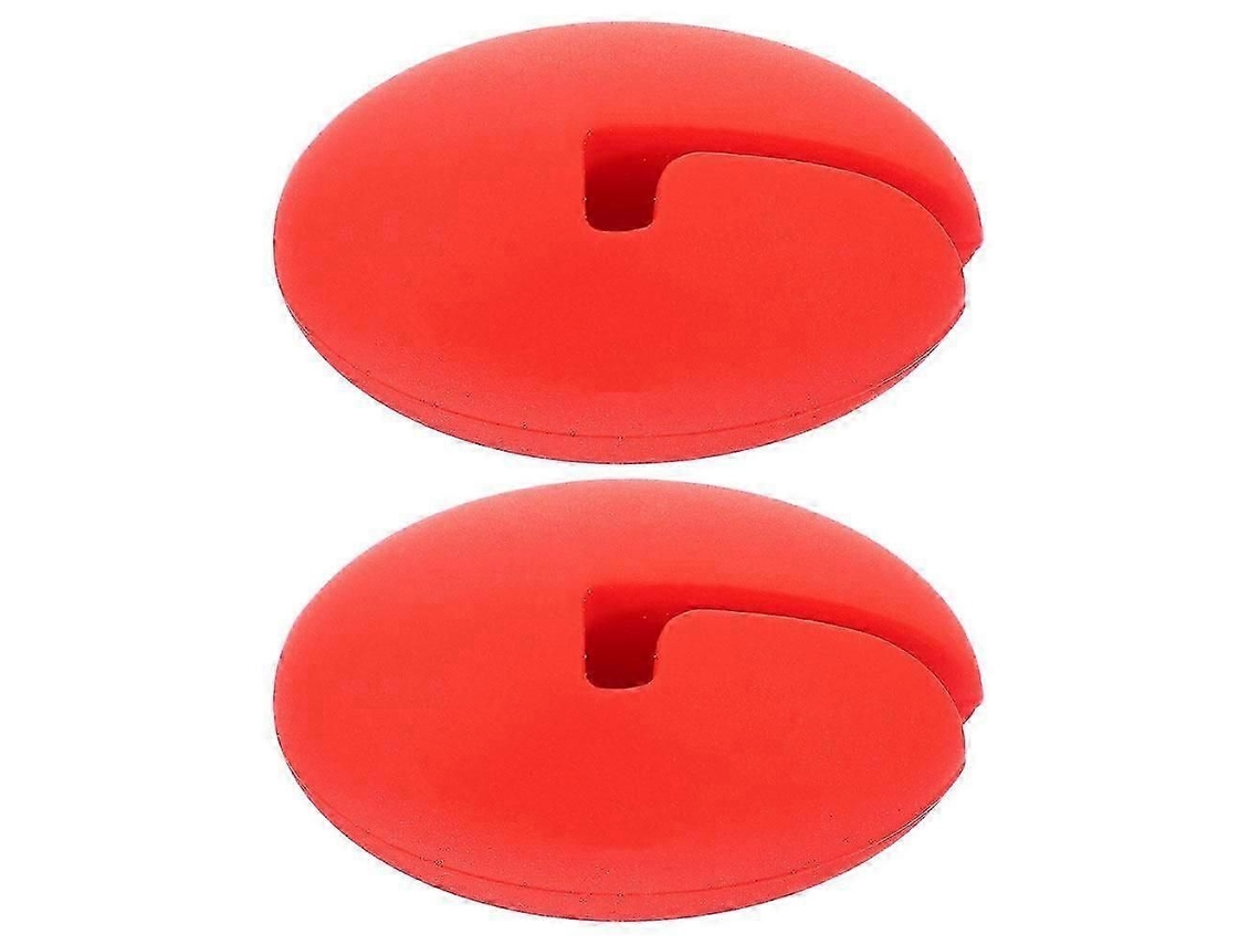 Conjunto de 2 Clipes para Termômetro em Silicone, Clipe Panela, Presilha Termômetro, Suporte Termôme Tro GOKOCO