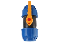 Conector de Tubo Pe 63mm Válvula de Bola Acessórios