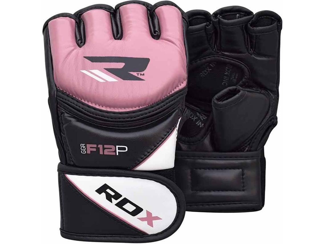 Luvas de Mma RDX SPORTS Grappling Glove New Model Ggrf Preto (M)