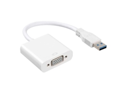 Cabo Adaptador De Vídeo Usb 3.0 Para Vga, Conversor De Múltiplos Monitores Hengjian