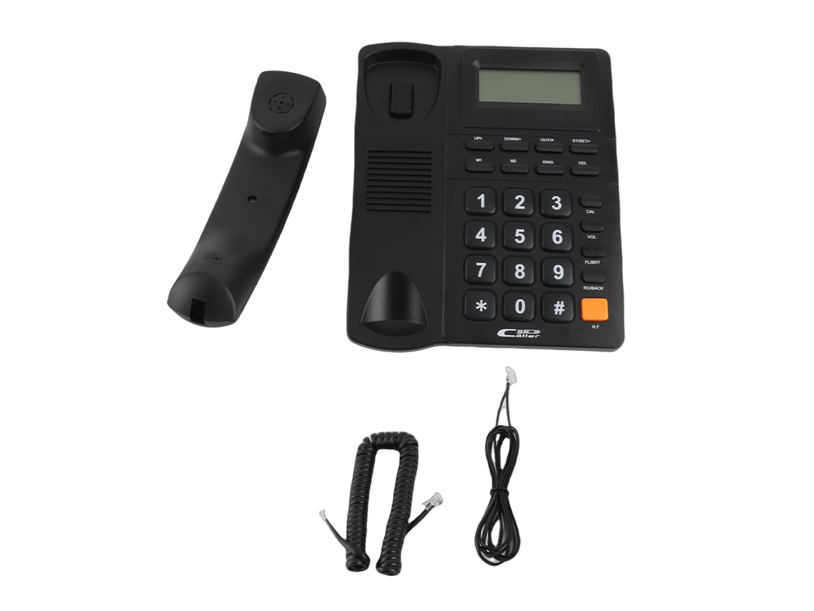 Telefone Fio EOOCOO (identificação de Chamada, Discagem Rápida)