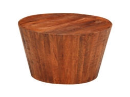 Coffee Table, Coffee Tables Vidaxl Marrom Madeira (ø 52 X 30 Cm)
