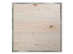 Magnetic Board Wooden Texture For The Living Room Espelharte (50x50 Cm)