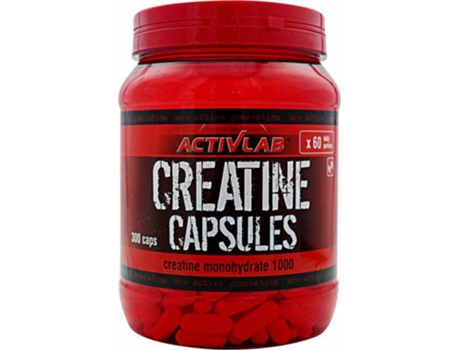Cápsulas Creatina 300 cápsulas - Monohidrato de Creatina