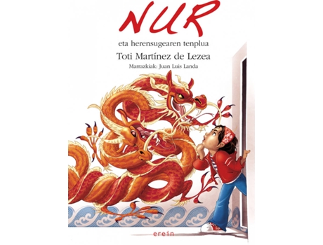 Livro Nur Eta Herensugearen Tenplua de Toti Martínez De Lezea (Basco)