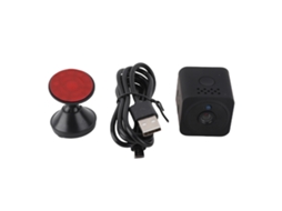 Câmera De Segurança Sem Fio Com Montagem Magnética 1080p Visão Noturna Detecção De Movimento Wifi 2.4ghz Áudio Bidirecional
