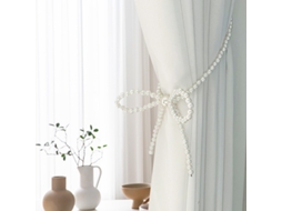 Suportes Magnéticos Para Cortinas, Pacote Com 2 Unidades, Cortinas Laço E Contas, Fivelas Fio De Aço Alta Elasticidade, Suporte Co Aquaforge