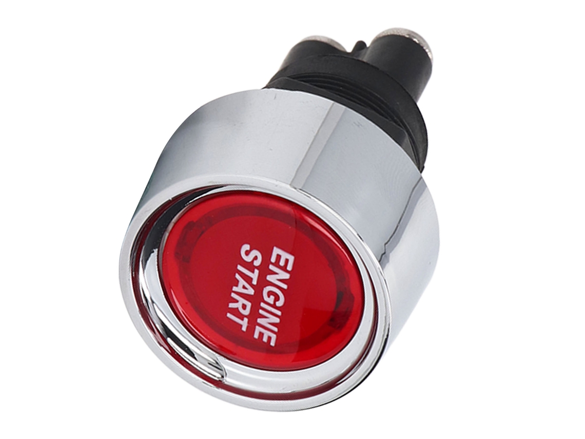 Botão Início E Parada Motor 50a 12-24v Para Esportivos