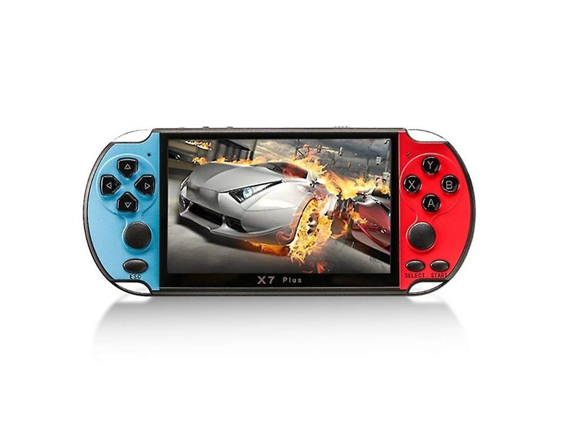 Console De Jogos Portátil Retrô X7 Plus De 5,1 Polegadas Com 8 Gb De Memória VONKELIOS