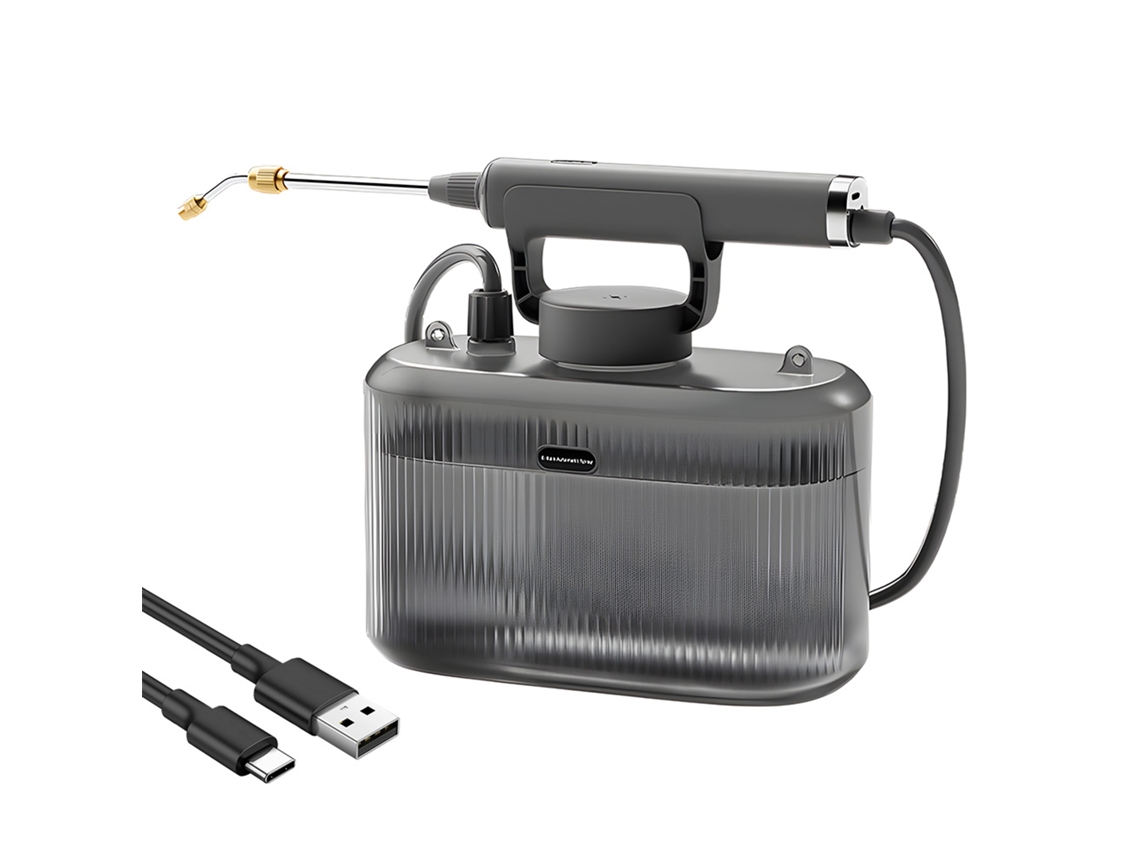 Primerox pulverizador elétrico de jardim 5l com bateria USB
