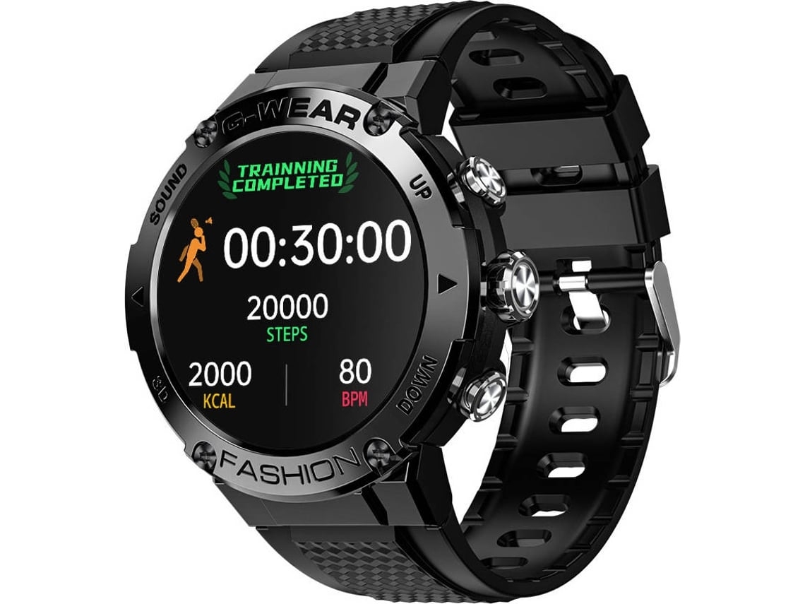 Smartwatch Lokmat Attack5 Preto