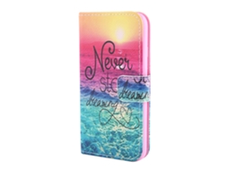 Capa de couro EOOCOO para iPhone 6 com suporte magnético e cartão