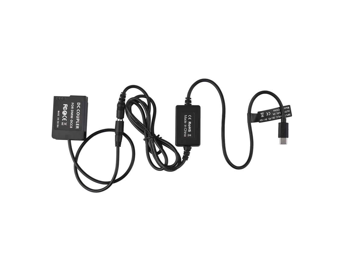 Conector De Batería Falso Dmw-dcc8 Compatível Com Câmeras Panasonic G7 G95 E Outros Modelos