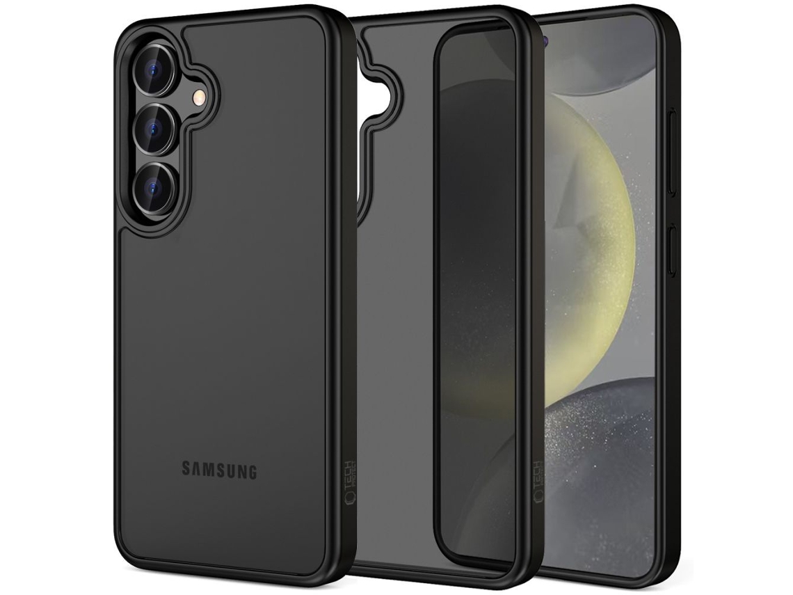 Capa Tech-protect Magmat Para Samsung Galaxy S25 Fe Com Acabamento Fosco