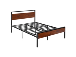 Estrutura De Cama Tamanho Full Em Metal 2006 X 1375 X 990 Mm Vevor