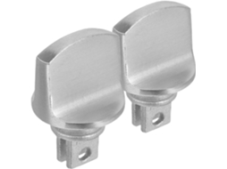 Conjunto De 2 Maçanetas Aço Inoxidável Healeved Para Portas Quarto, Com Segurança Reforçada E Encaixe Universal