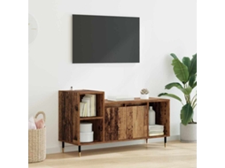 Vidaxl Gabinete Para Tv 100 X 35 X 55 Cm Madeira Antiga