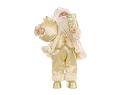 Decoração de Natal com Boneco de Pai Natal em Pé LAXISCREED