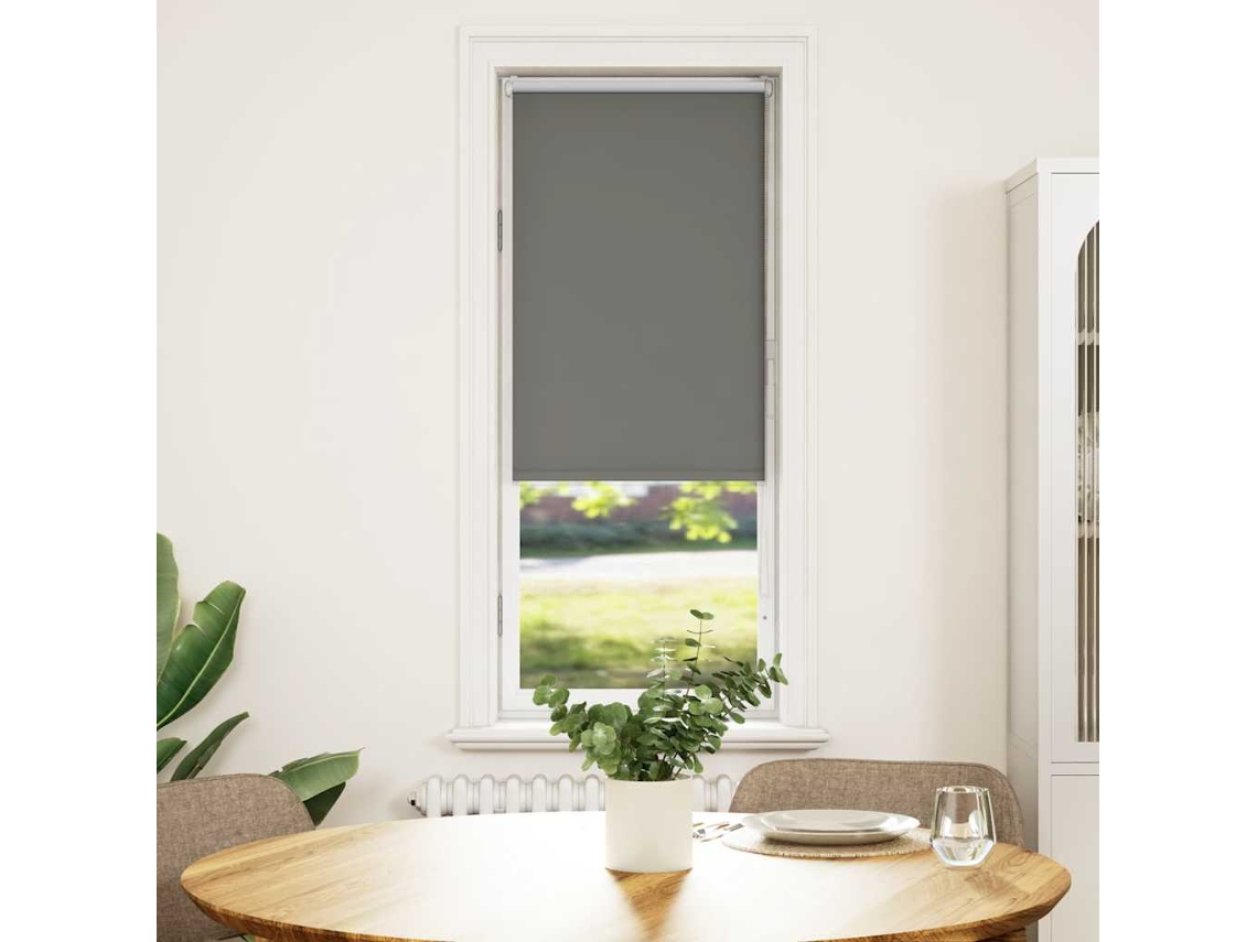 Vidaxl Persiana De Enrolar 55x150 Cm Largura Tecido 50,7 Cm Poliéster