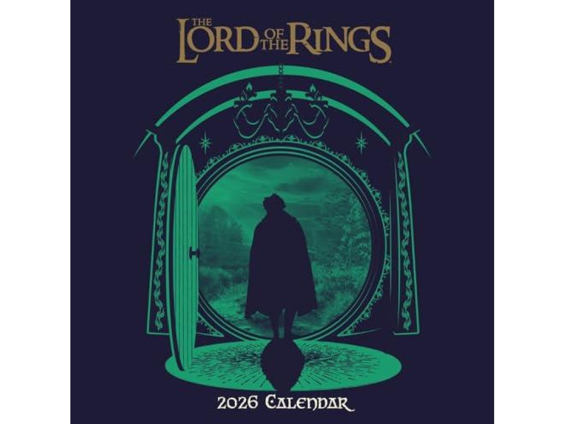 Livro LORD OF THE RINGS 2026 SQUARE CALENDAR de Danilo Promotions Limited (Inglês)