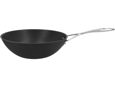 Wok DEMEYERE (Prateado, Preto - Alumínio - 30 cm)