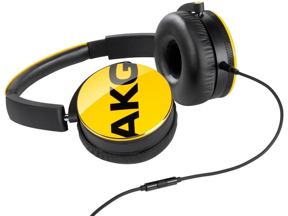 Auscultadores com Fio AKG Y50 (On Ear - Microfone - Preto)