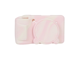 Capa De Silicone Eifson Para Ricoh Gr4 - Macio Antirriscos - Rosa Neblina