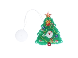 2026 luz Decorativa Led Colgante com Ventosa Pequeña para Janela Natal Festival Decoração