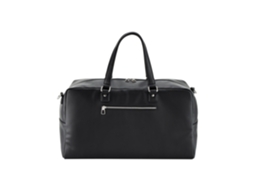 Quadra Tailored Luxe Läderlook Pu Weekendväska Tamanho Único Preto AQUAFORGE