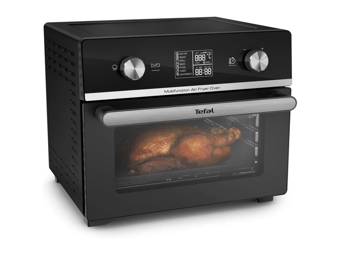 Fritadeira A Ar Quente Tefal Fw6058 20 Litros 10 Programas Automáticos Ecrã Tátil Digital